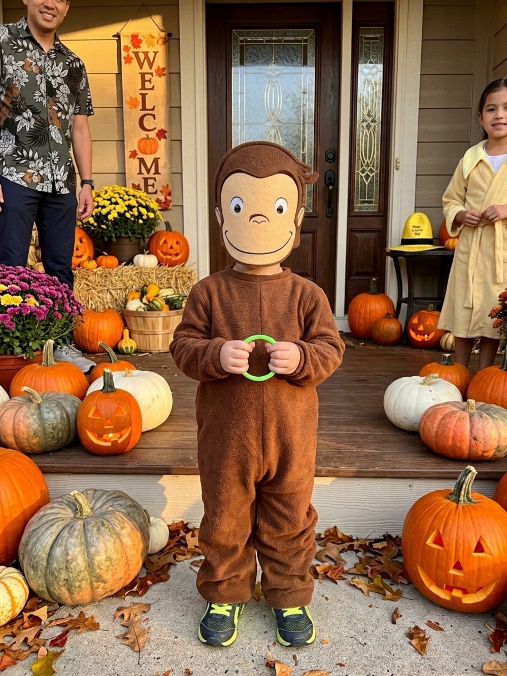 Curious George Toddler Costume - Toddler 1-2